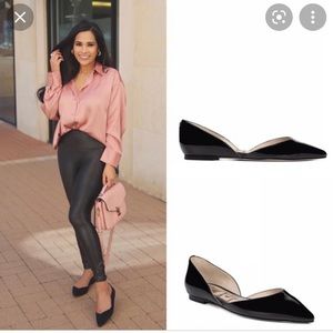 Sam Edelman Rodney D’Orsay Flat Black Size 9